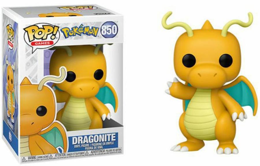 POP Games Pokemon Series 8 Dragonite Vinyl Figure