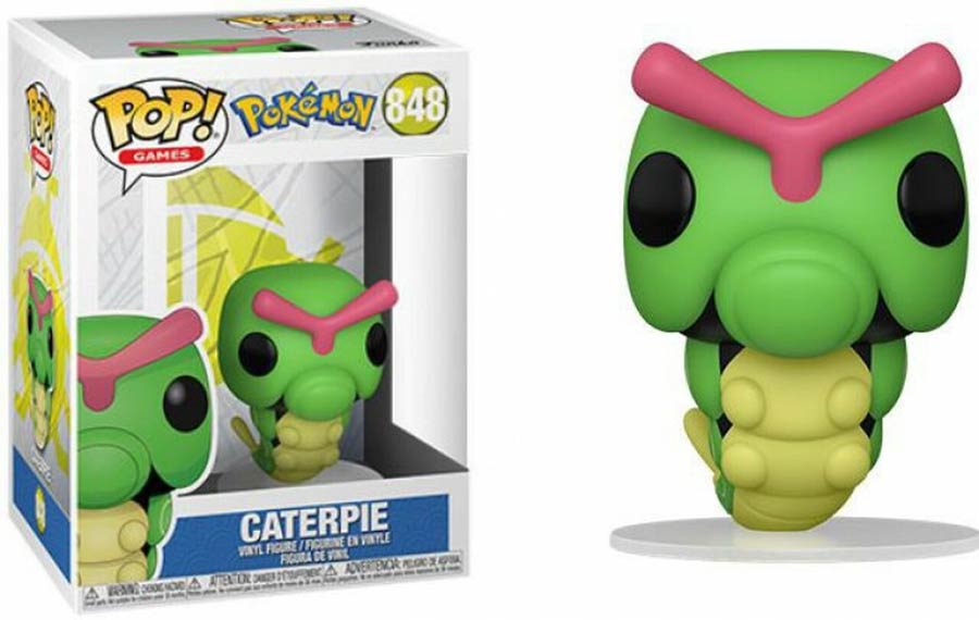 POP Games Pokemon Series 8 Caterpie Vinyl Figure
