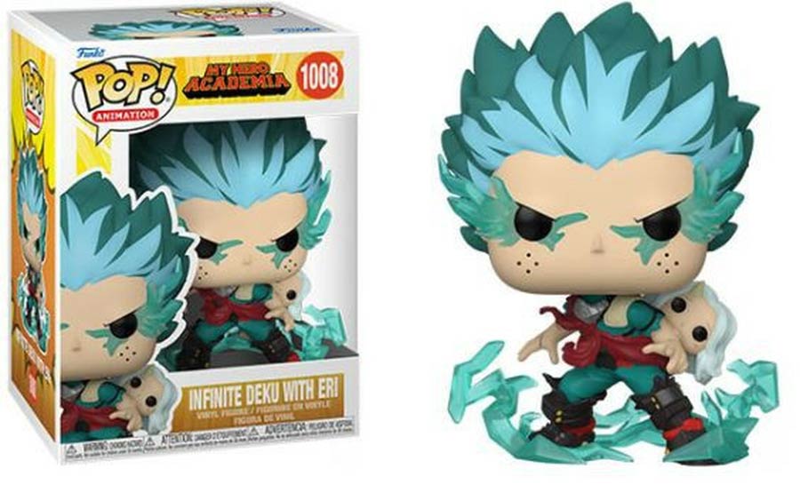POP Animation My Hero Academia Infinite Deku With Eri Vinyl Figure