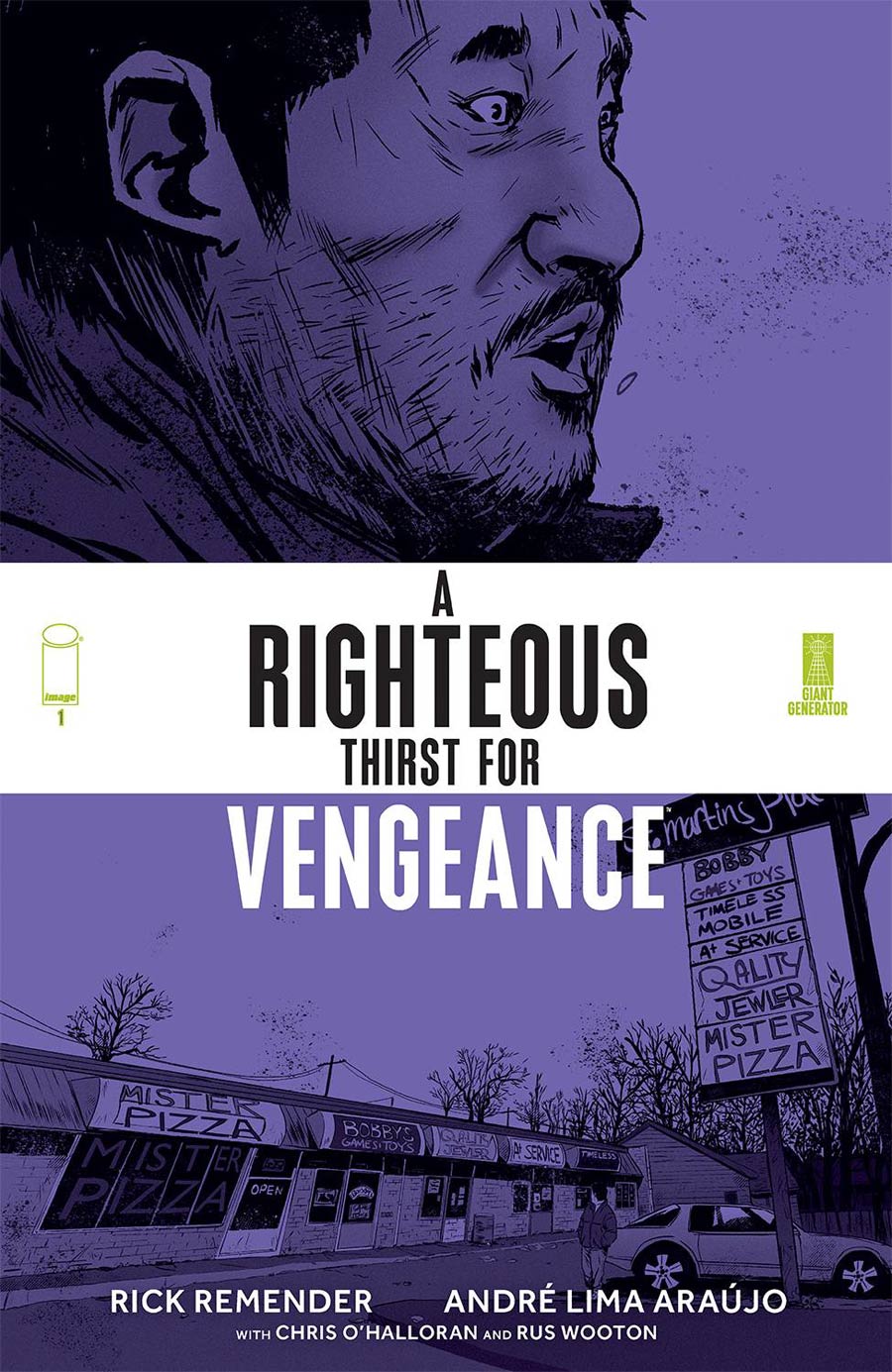 Righteous Thirst For Vengeance #1 Cover D Incentive Sanford Greene Variant Cover