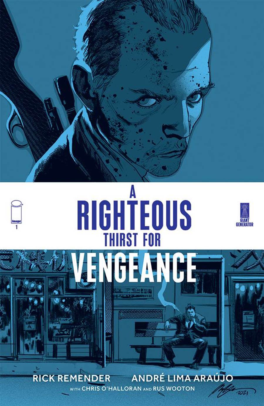 Righteous Thirst For Vengeance #1 Cover F Incentive Rafael Albuquerque Variant Cover