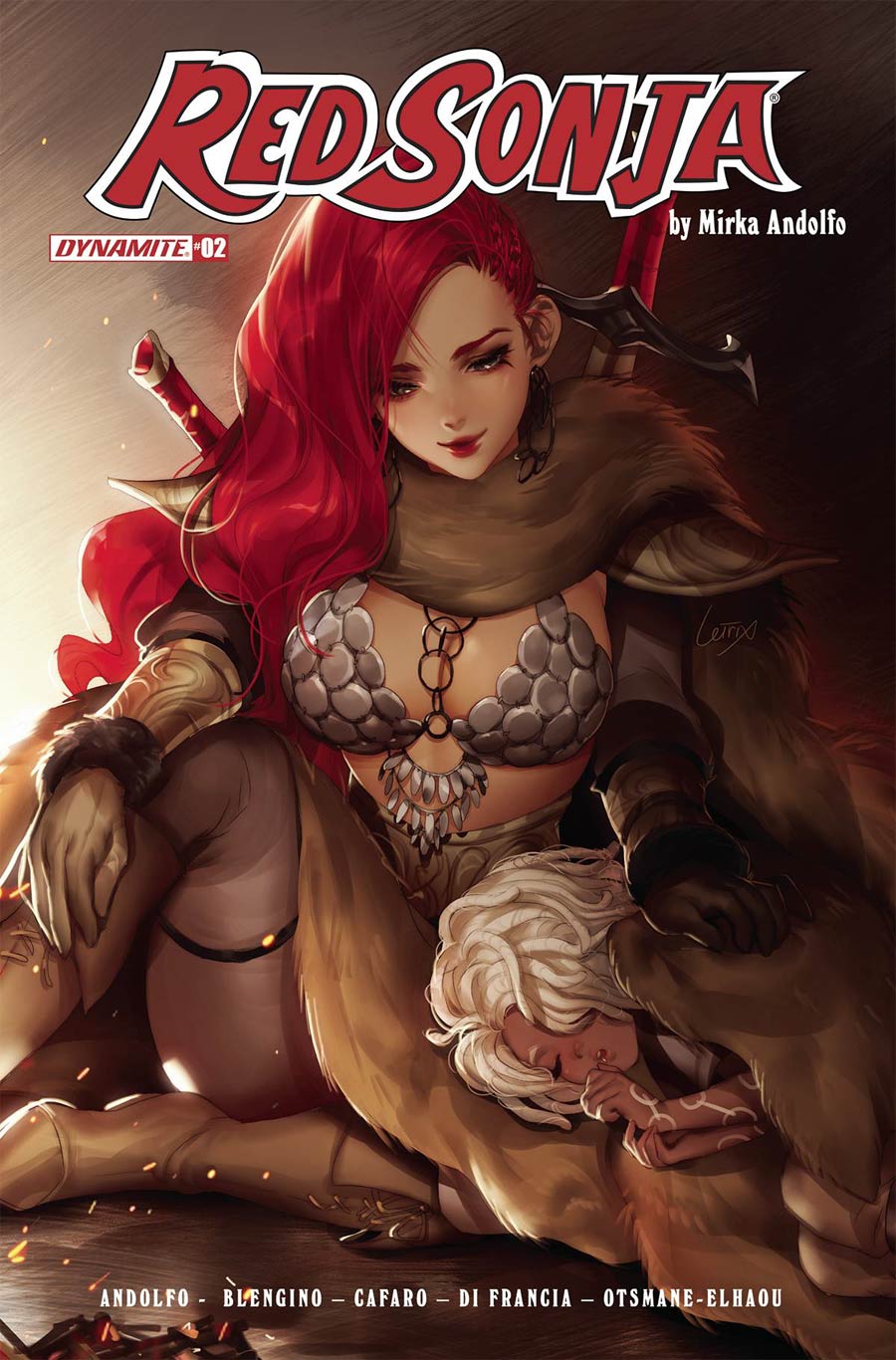 Red Sonja Vol 9 #2 Cover N Variant Leirix Li Cover