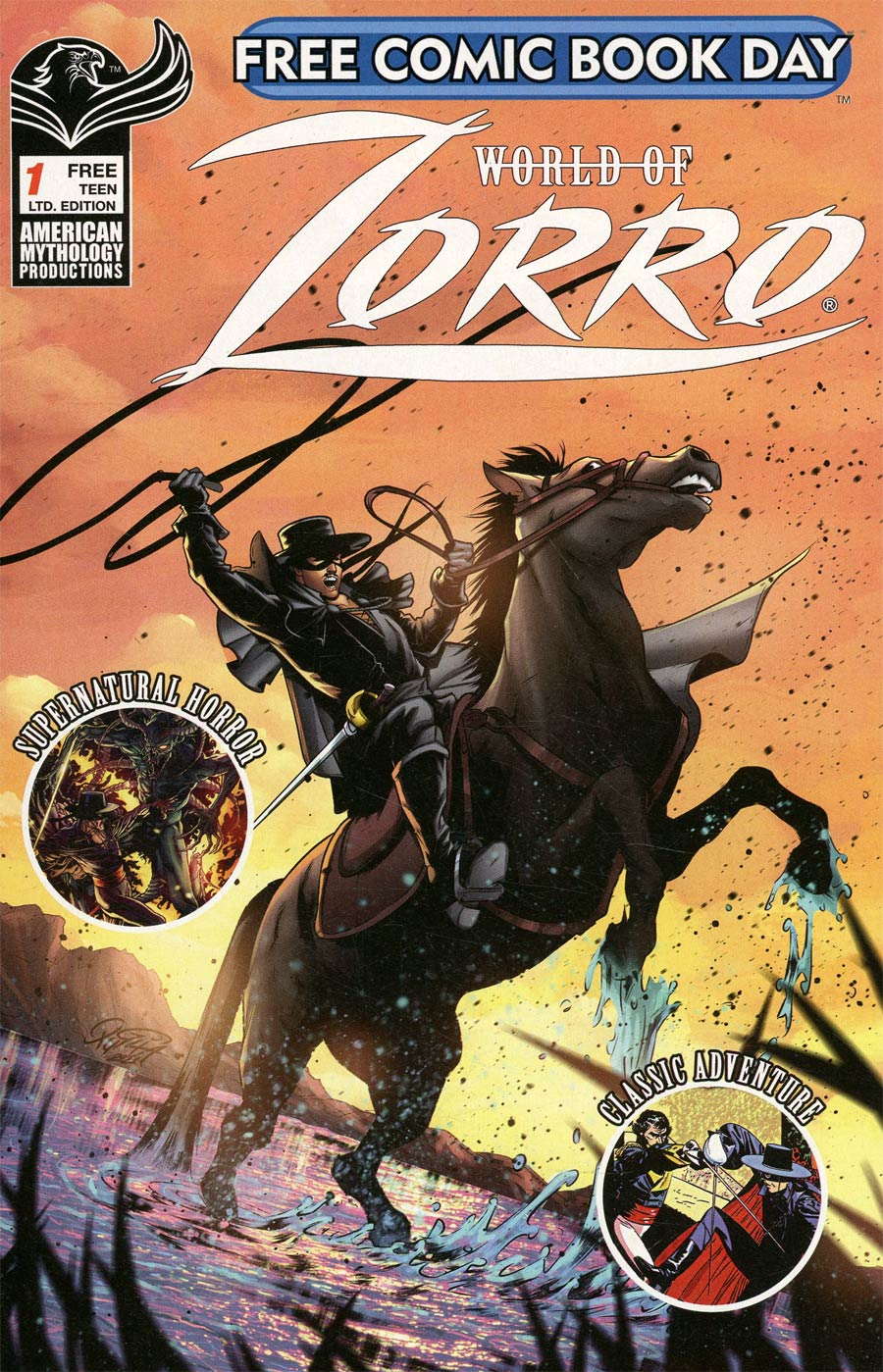 Worlds Of Zorro #1 FCBD 2021 Edition