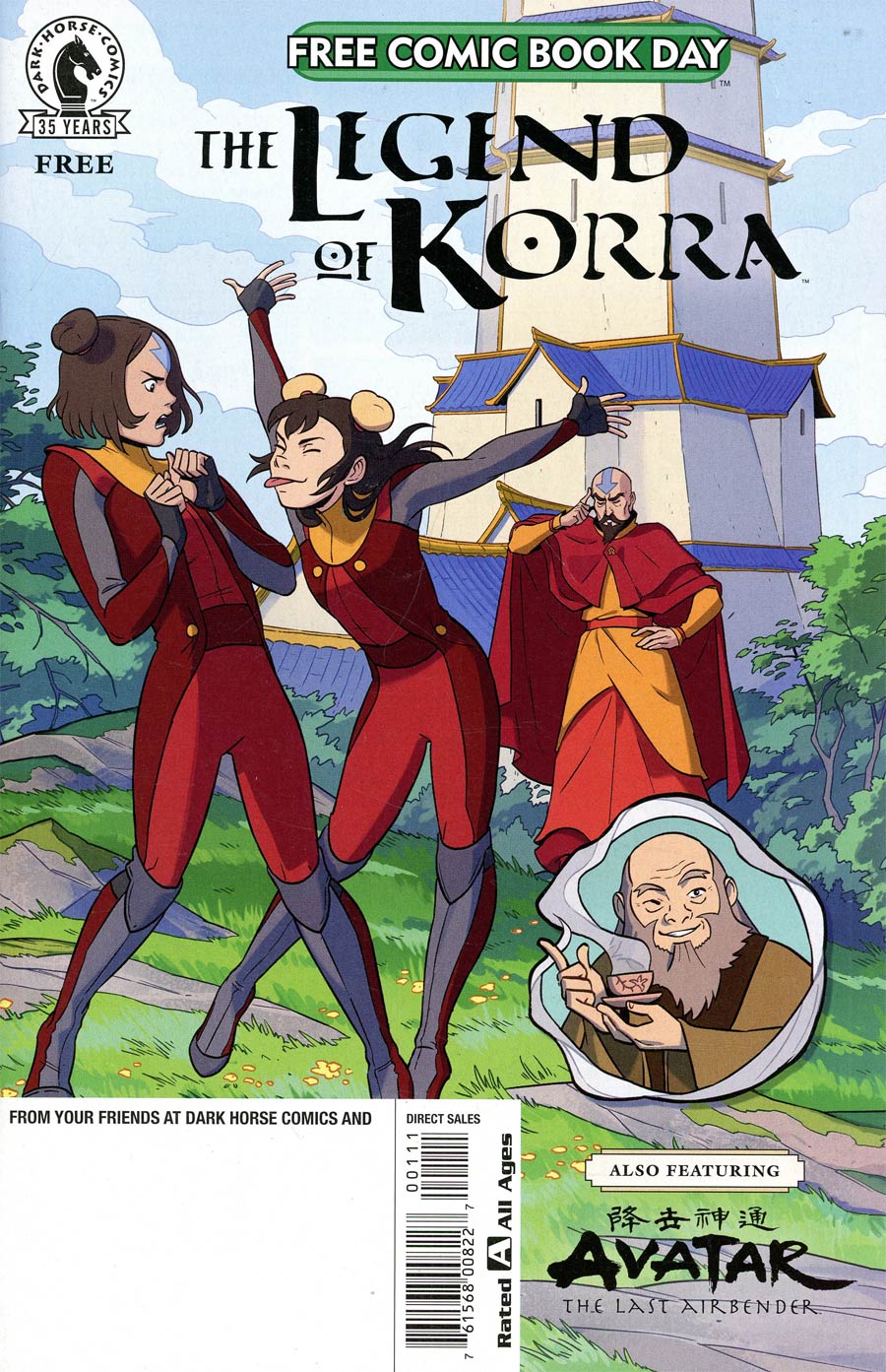 Legend Of Korra / Avatar The Last Airbender FCBD 2021 Edition