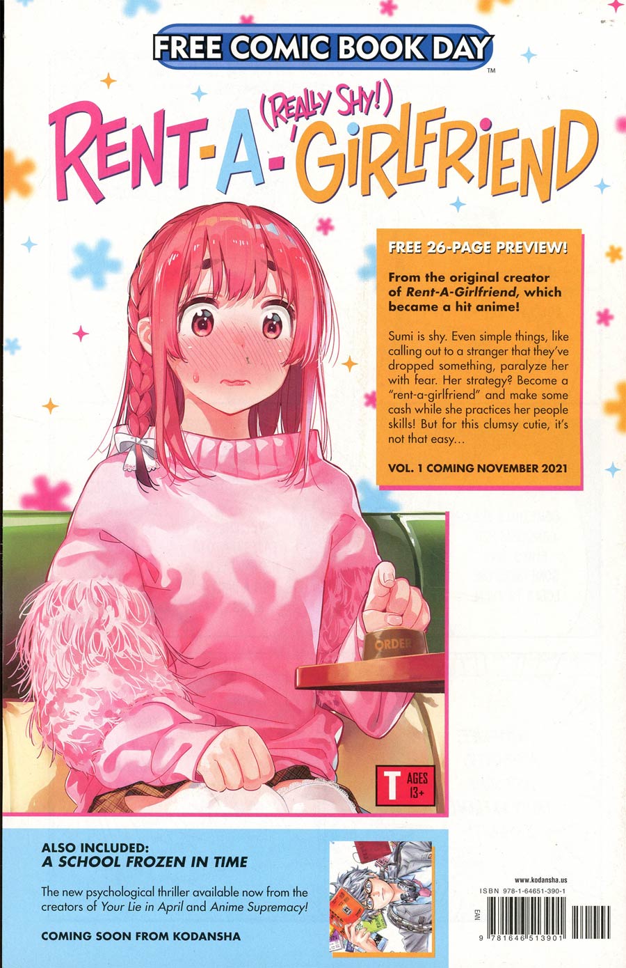 Rent-A-(Really Shy)-Girlfriend Preview FCBD 2021 Edition