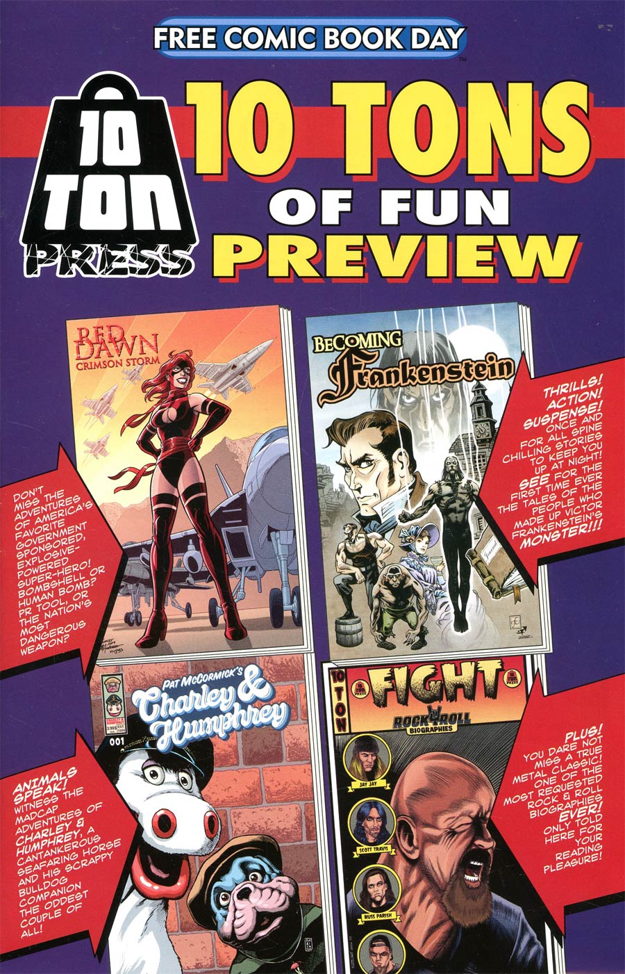 10 Tons Of Fun Preview FCBD 2021 Edition