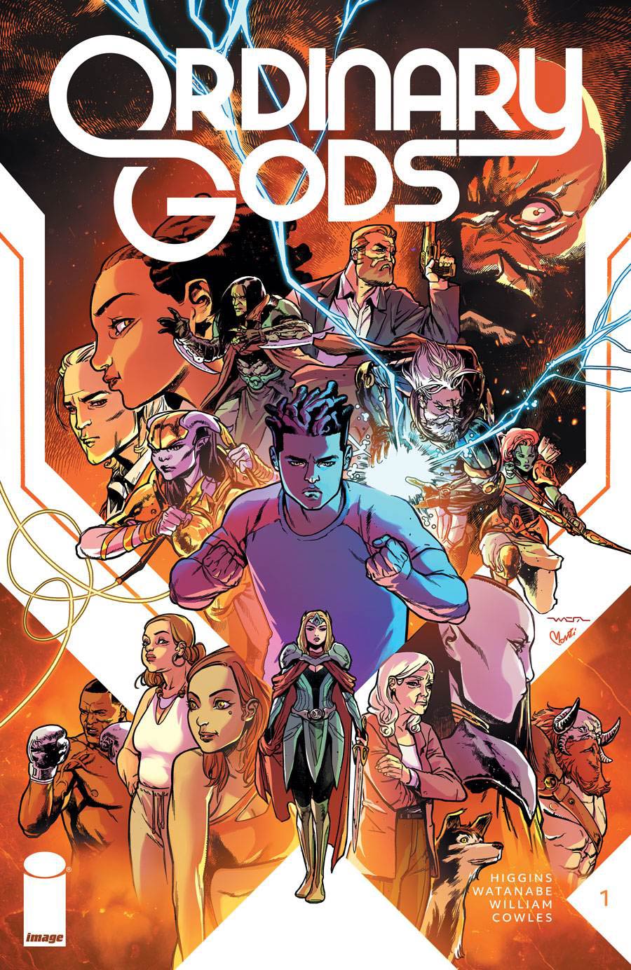 Ordinary Gods #1 Cover B 2nd Ptg Felipe Watanabe Variant Cover