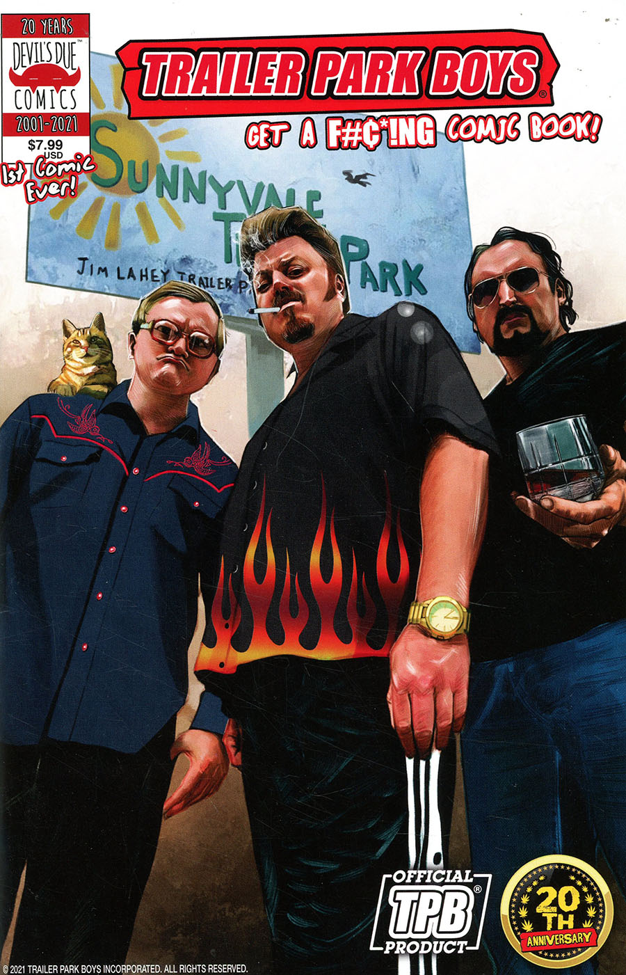 Trailer Park Boys Get A F***ing Comic Book #1 Cover F 2nd Ptg