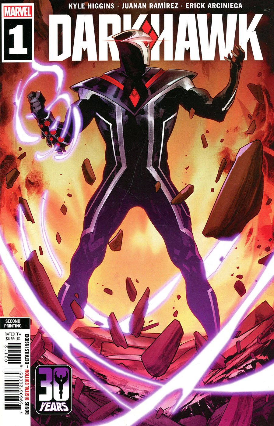 Darkhawk Vol 2 #1 Cover G 2nd Ptg Juanan Ramirez Variant Cover