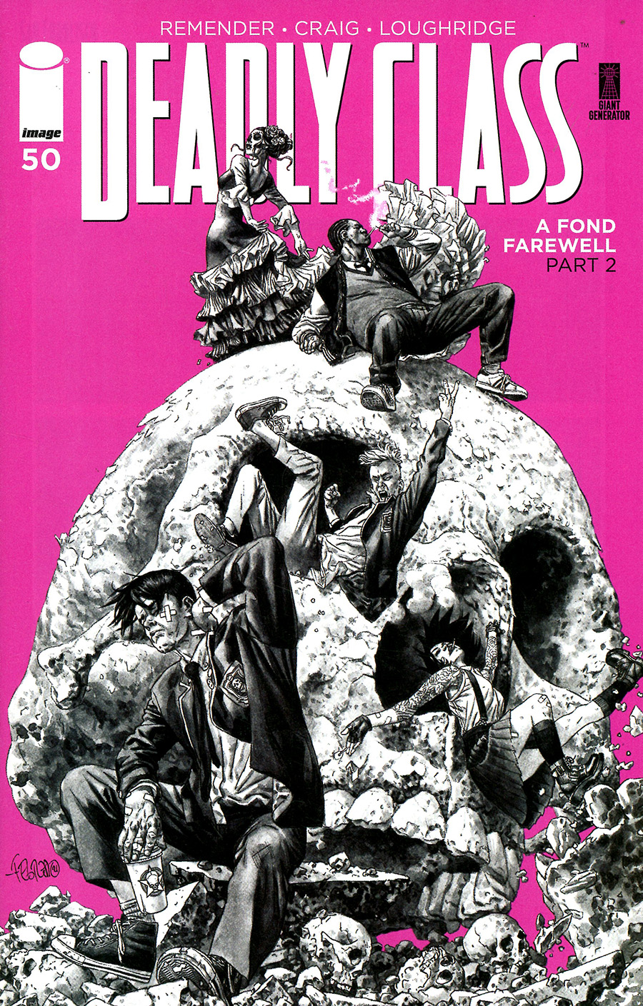Deadly Class #50 Cover B Variant Duncan Fegredo Cover