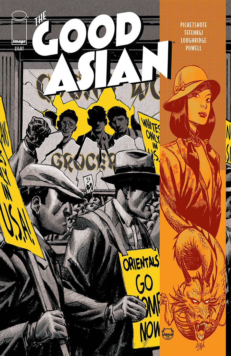 Good Asian #8 Cover A Regular Dave Johnson Cover
