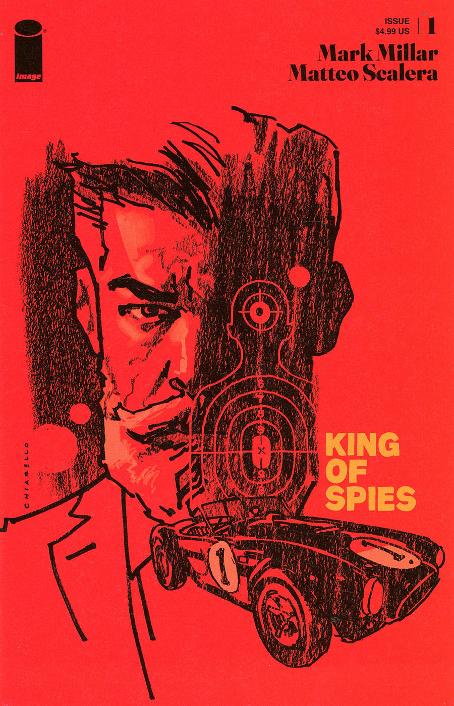 King Of Spies #1 Cover C Variant Mark Chiarello Cover