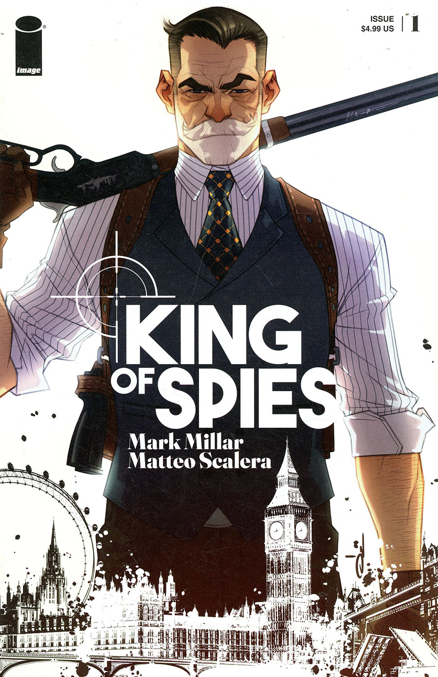 King Of Spies #1 Cover D Variant Ozgur Yildirim Cover