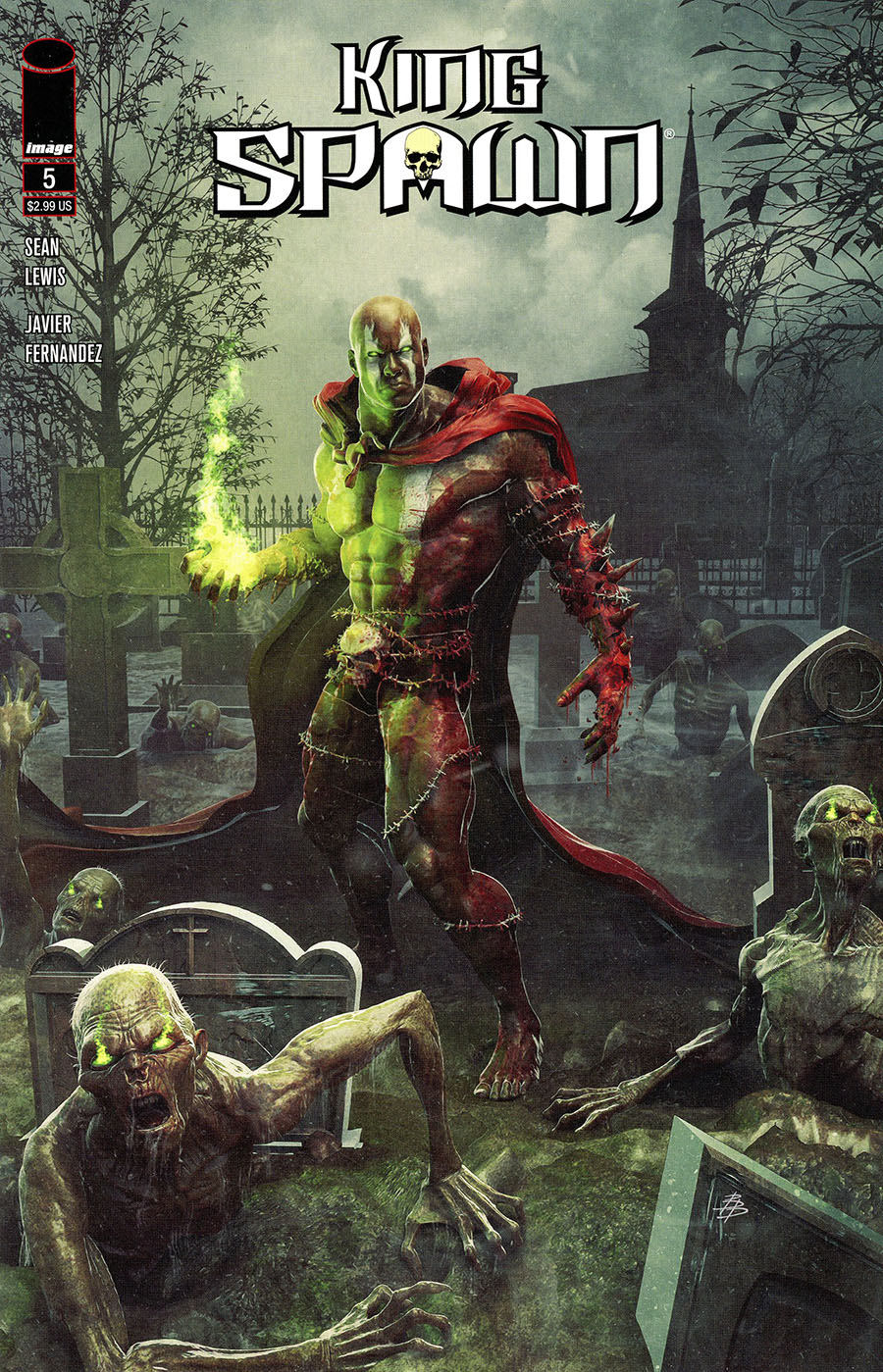 King Spawn #5 Cover A Regular Bjorn Barends Cover