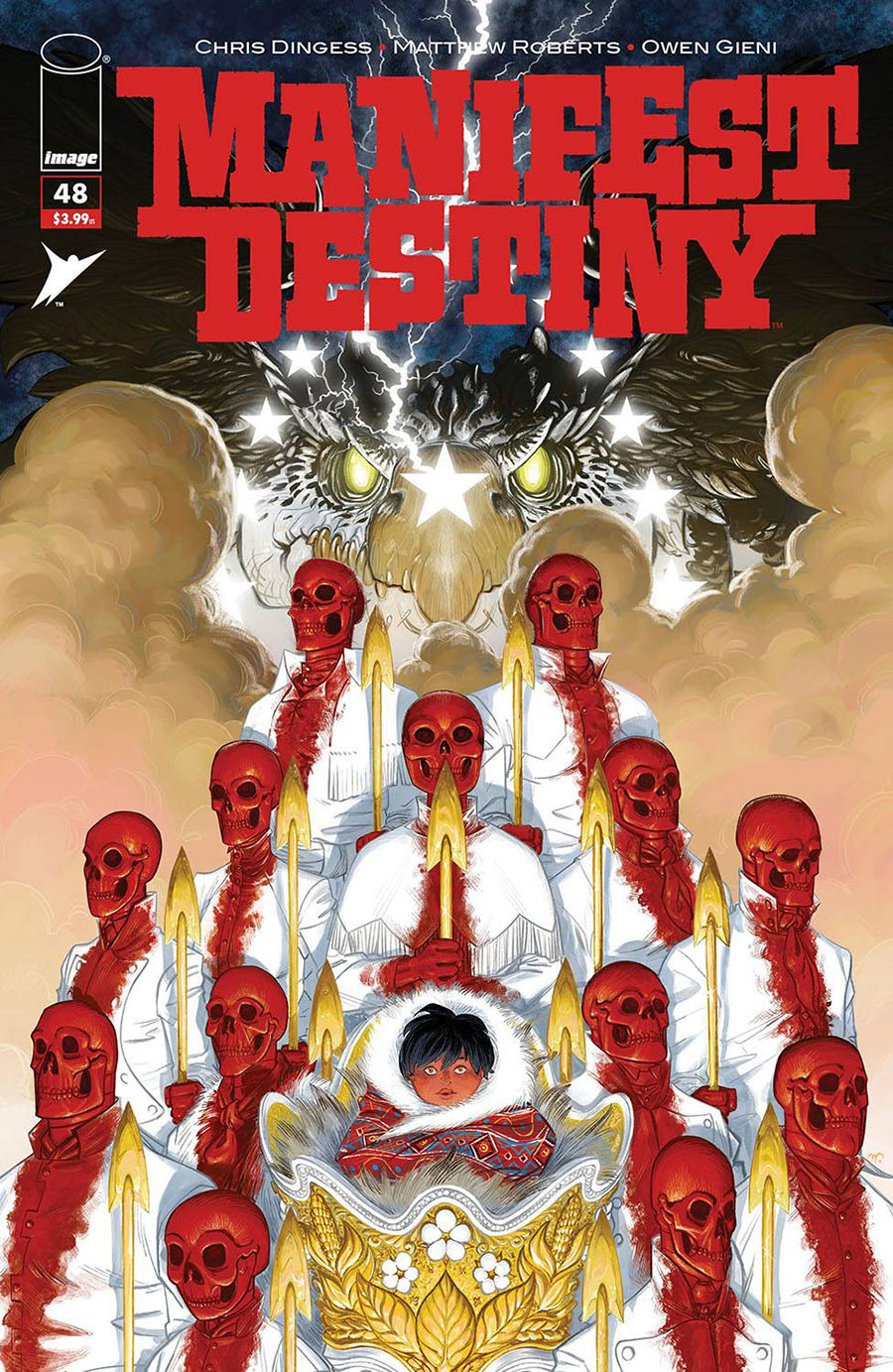 Manifest Destiny #48 Cover A Regular Matthew Roberts Cover