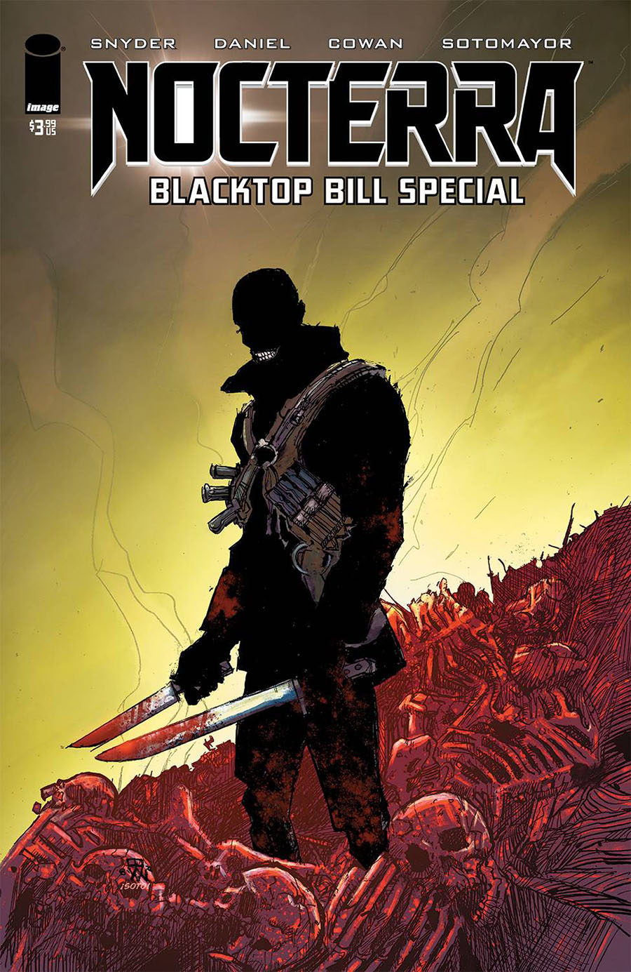 Nocterra Blacktop Bill Special #1 (One Shot) Cover B Variant Denys Cowan & Chris Sotomayor Cover