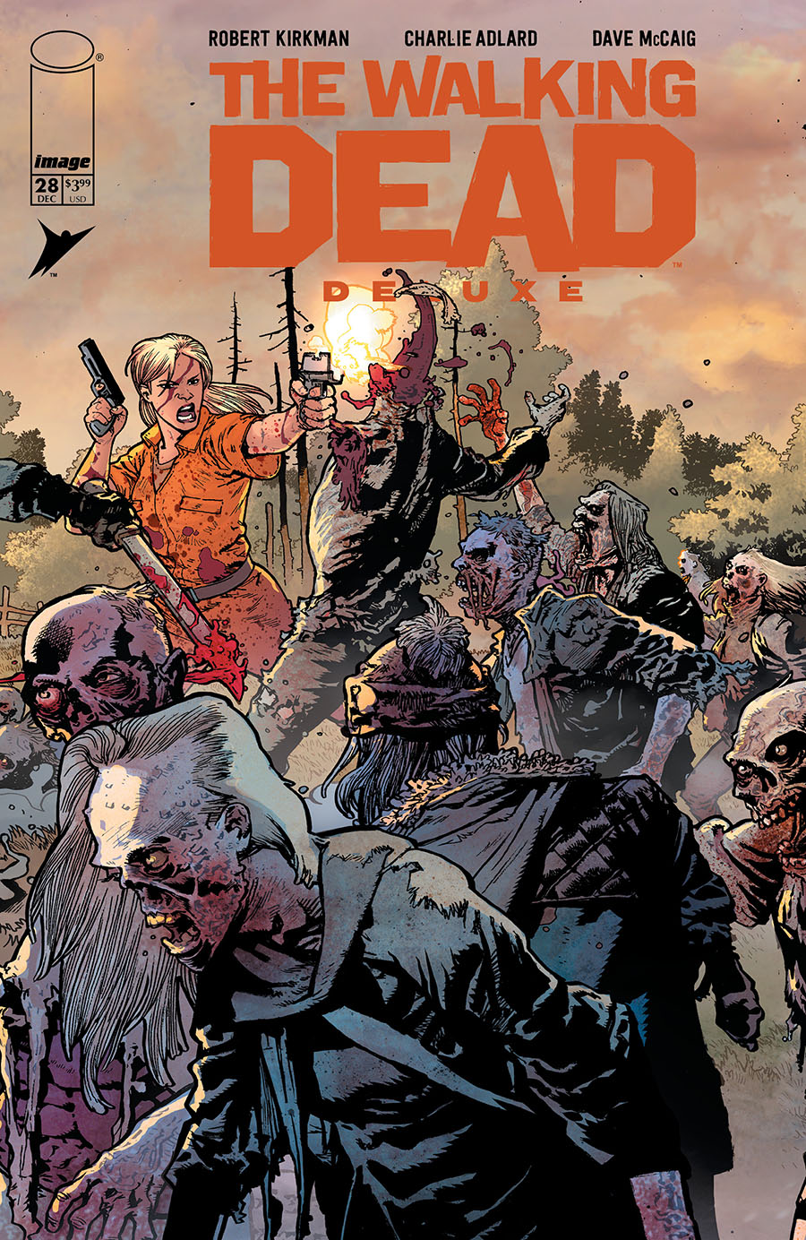 Walking Dead Deluxe #28 Cover C Variant Andrei Bressan & Adriano Lucas Cover