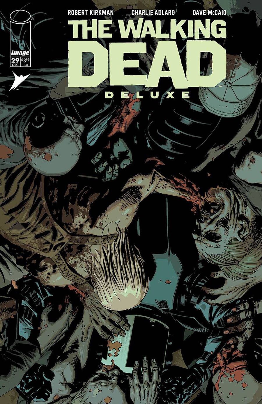 Walking Dead Deluxe #29 Cover B Variant Charlie Adlard & Dave McCaig Cover