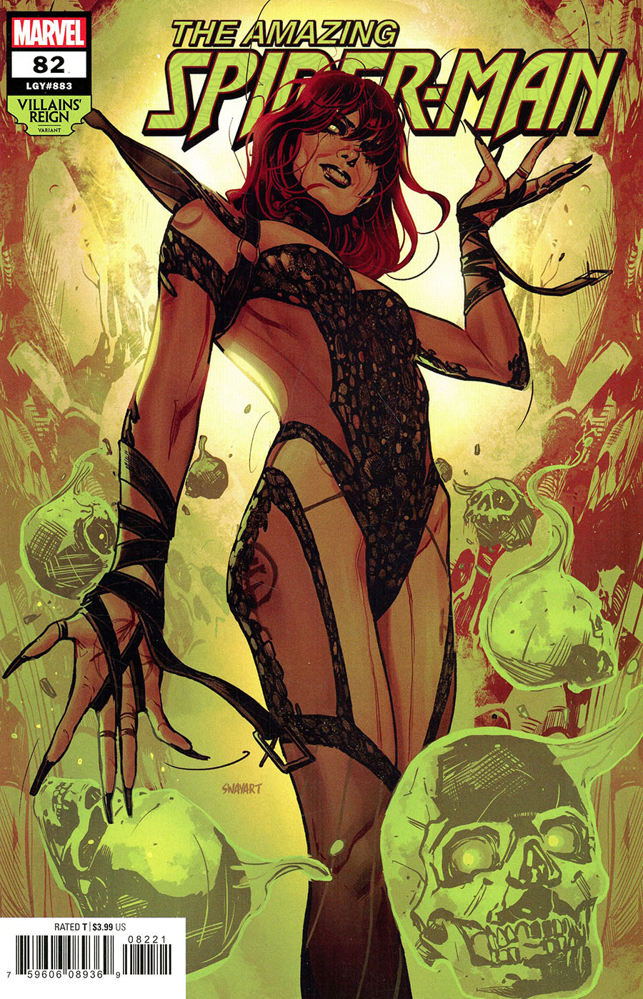 Amazing Spider-Man Vol 5 #82 Cover B Variant Joshua Sway Swaby Villains Reign Cover