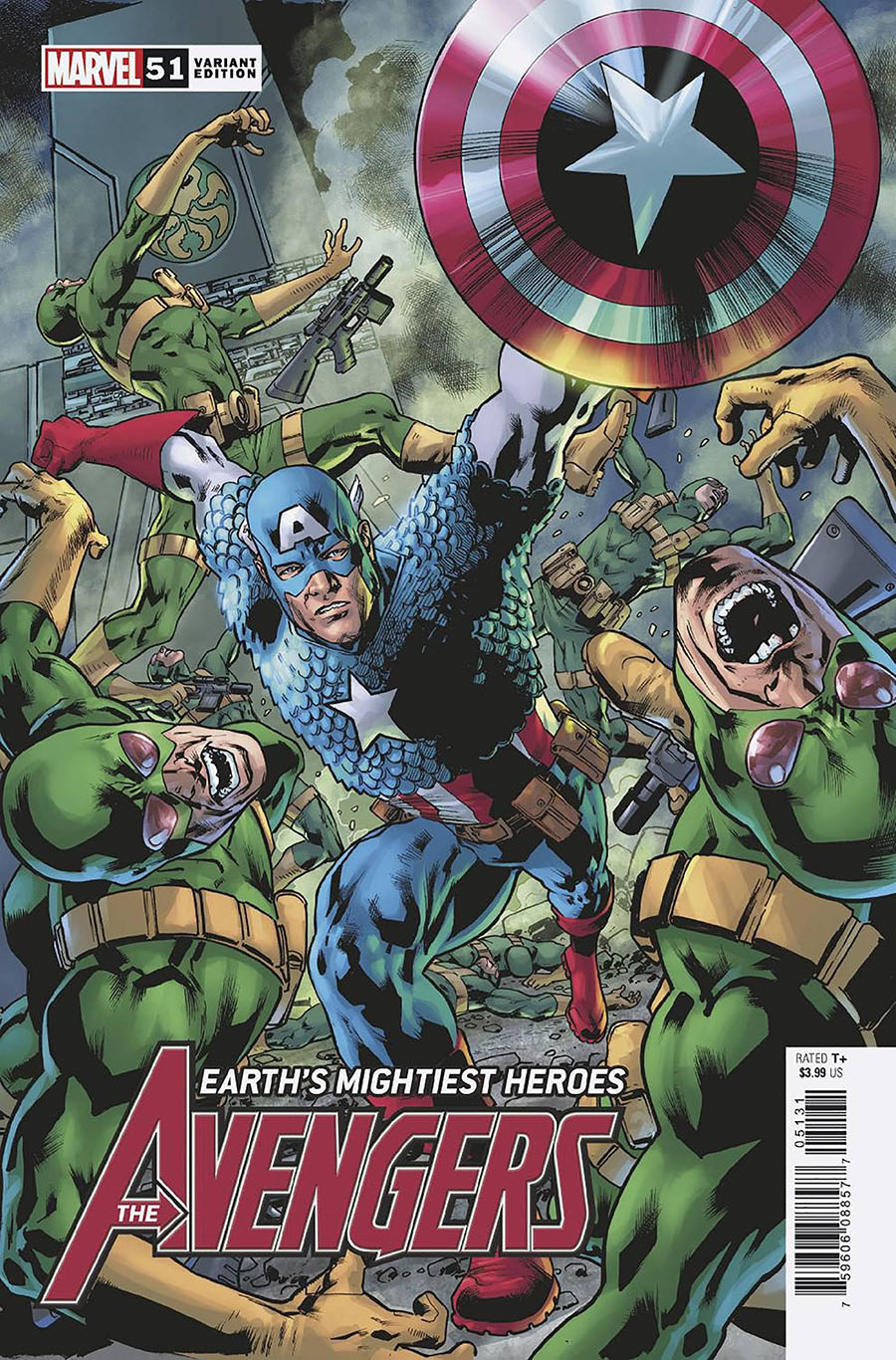 Avengers Vol 7 #51 Cover D Variant Bryan Hitch Cover