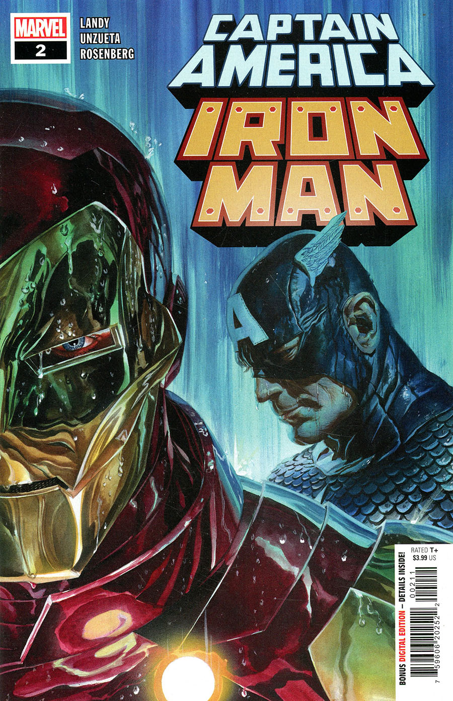 Captain America Iron Man #2 Cover A Regular Alex Ross Cover