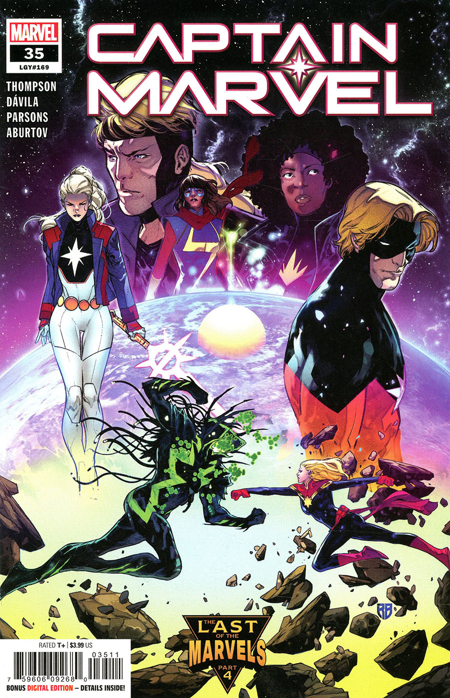 Captain Marvel Vol 9 #35 Cover A Regular RB Silva Cover
