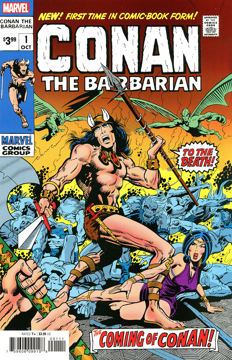 Conan The Barbarian #1 Cover B Facsimile Edition