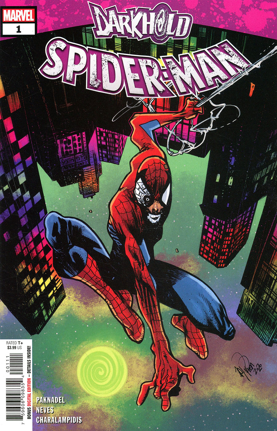 Darkhold Spider-Man #1 (One Shot) Cover A Regular James Harren Cover