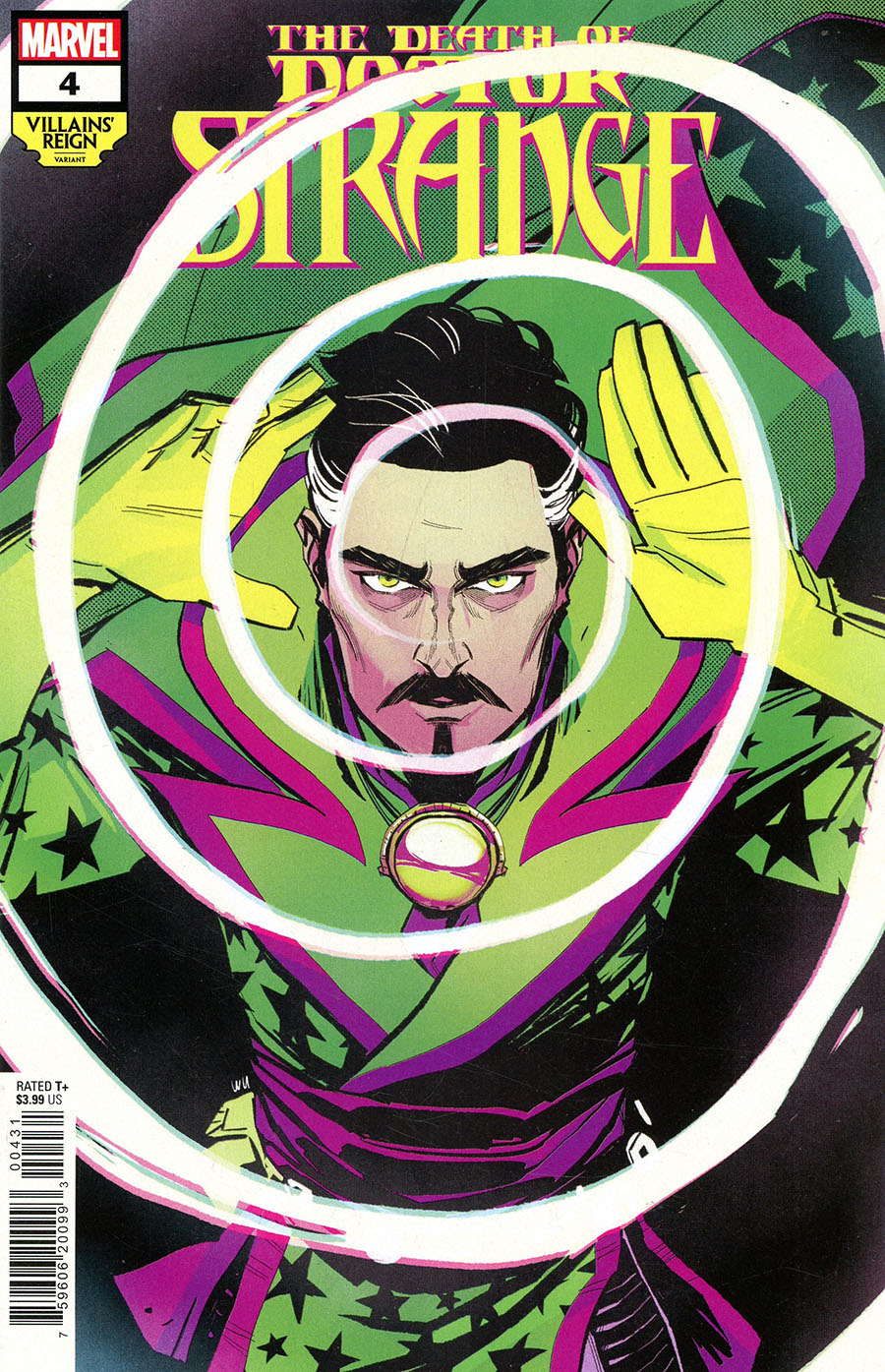 Death Of Doctor Strange #4 Cover B Variant Annie Wu Villains Reign Cover