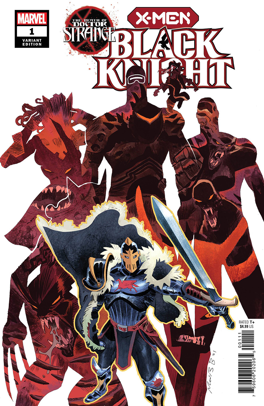 Death Of Doctor Strange X-Men Black Knight #1 (One Shot) Cover B Variant Matias Bergara Cover