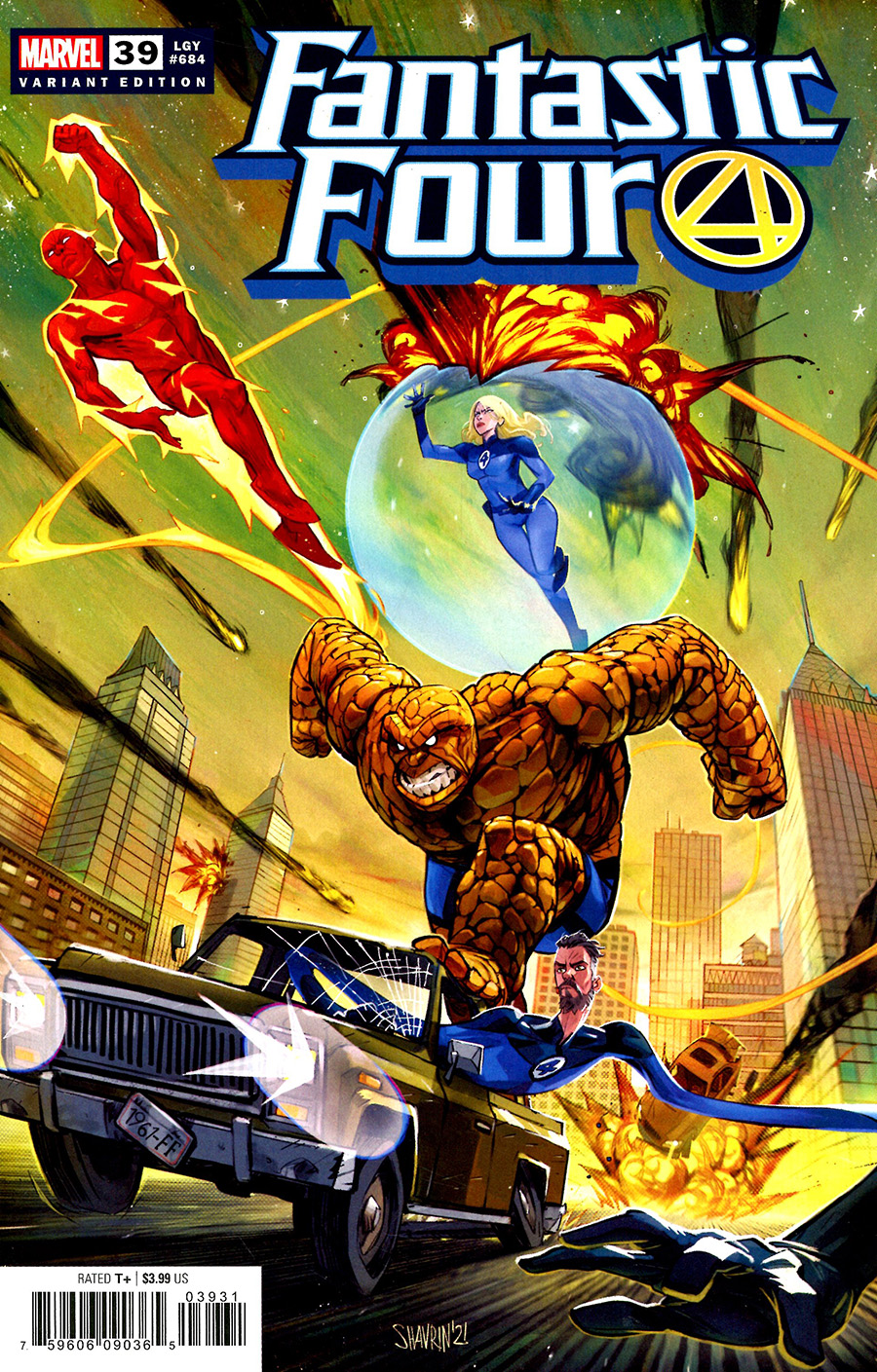 Fantastic Four Vol 6 #39 Cover C Variant Ivan Shavrin Cover