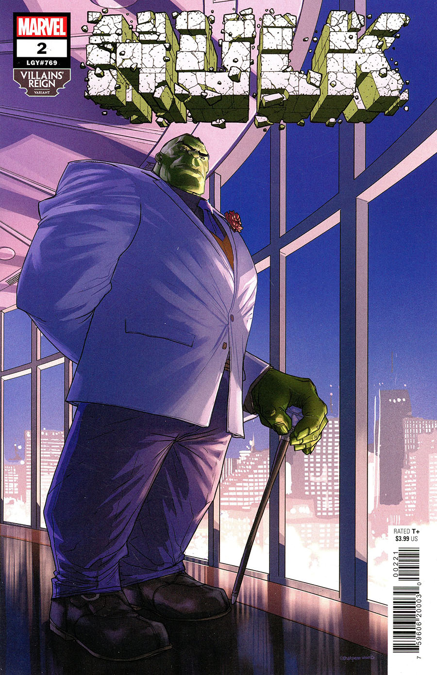 Hulk Vol 5 #2 Cover B Variant Pete Woods Villains Reign Cover
