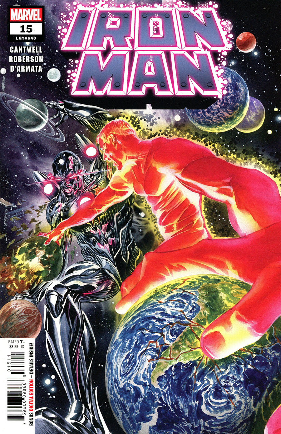 Iron Man Vol 6 #15 Cover A Regular Alex Ross Cover