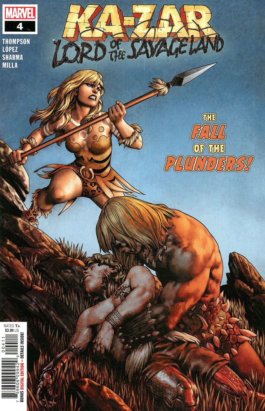 Ka-Zar Lord Of The Savage Land #4 Cover A Regular Jesus Saiz Cover