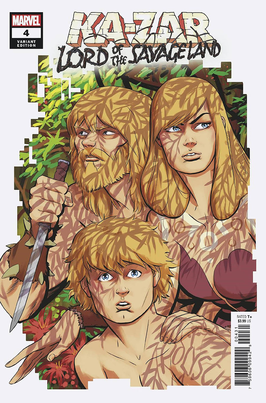 Ka-Zar Lord Of The Savage Land #4 Cover B Variant Javier Rodriguez Cover