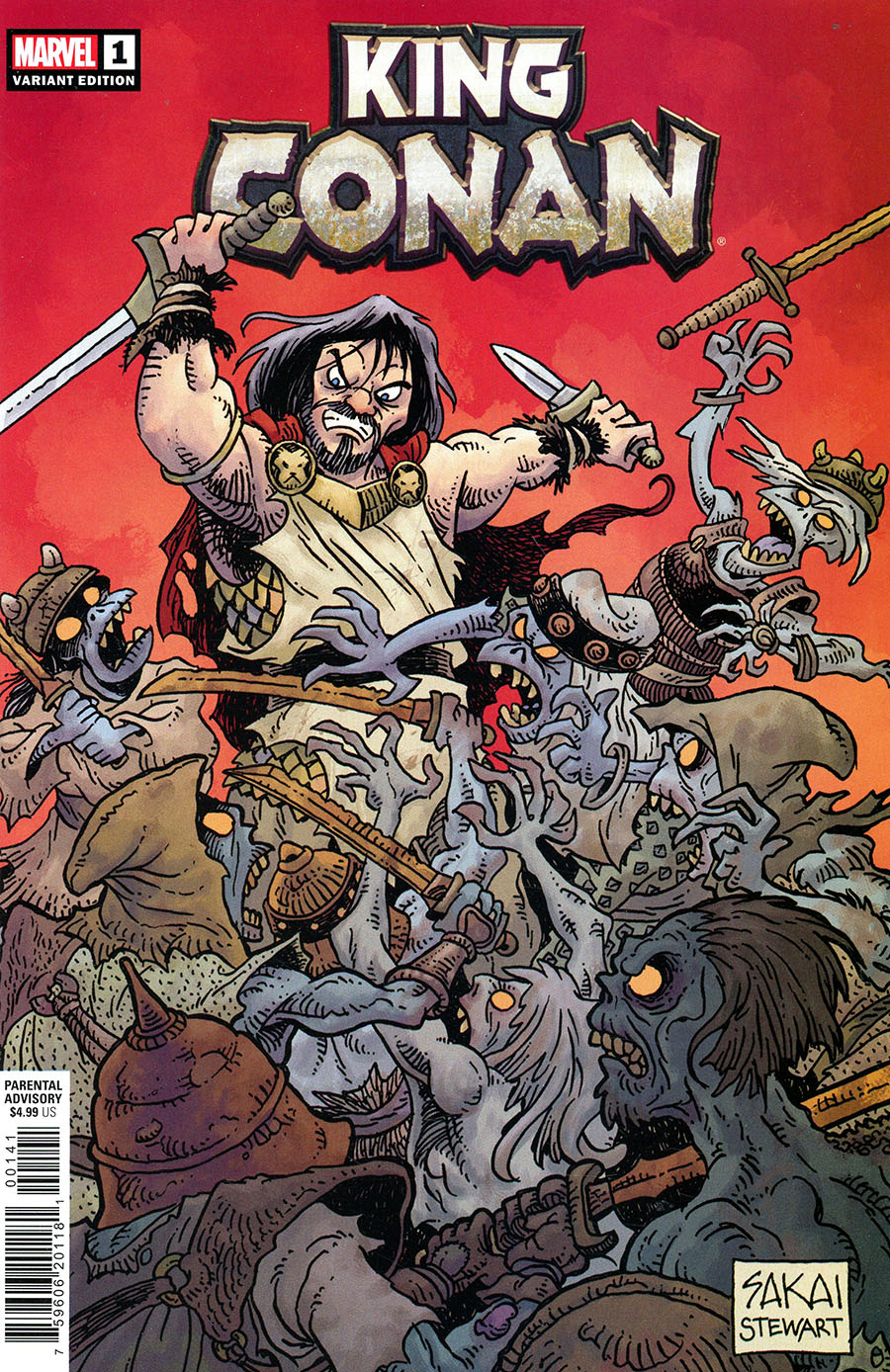 King Conan Vol 2 #1 Cover C Variant Stan Sakai Cover