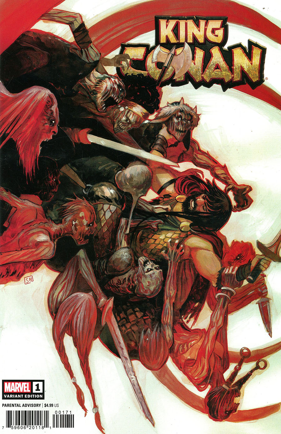 King Conan Vol 2 #1 Cover D Variant Stephanie Hans Cover