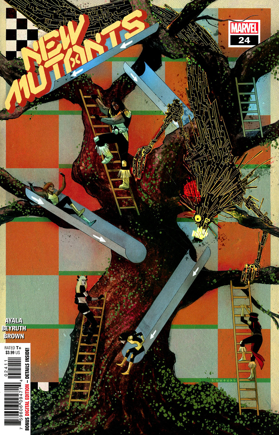 New Mutants Vol 4 #24 Cover A Regular Martin Simmonds Cover