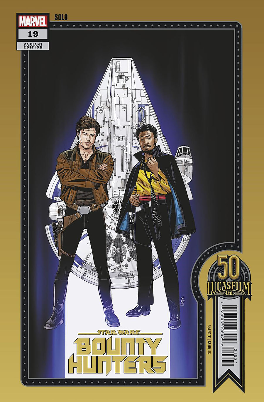 Star Wars Bounty Hunters #19 Cover B Variant Chris Sprouse Lucasfilm 50th Anniversary Cover