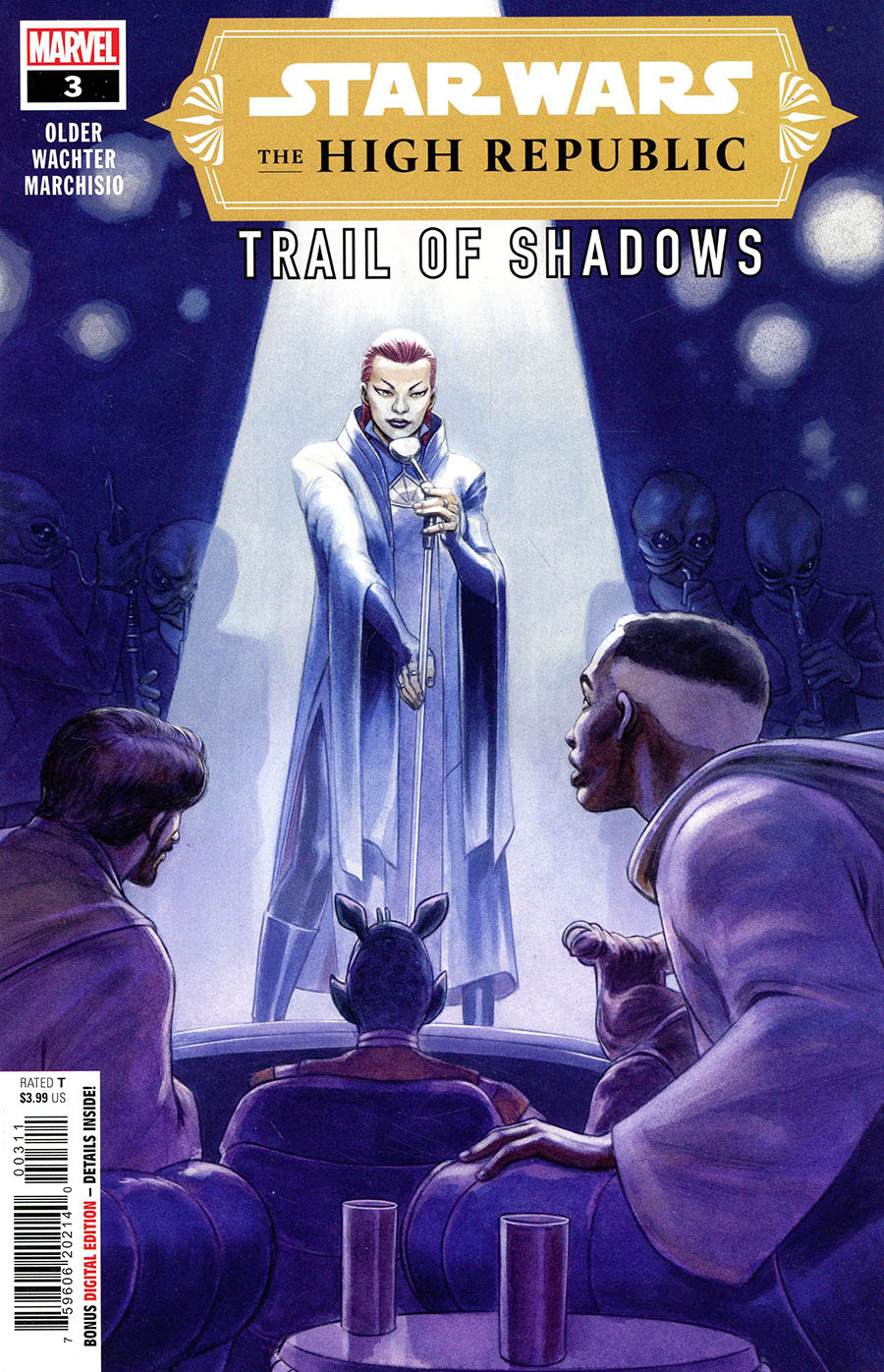 Star Wars High Republic Trail Of Shadows #3 Cover A Regular David Lopez Cover