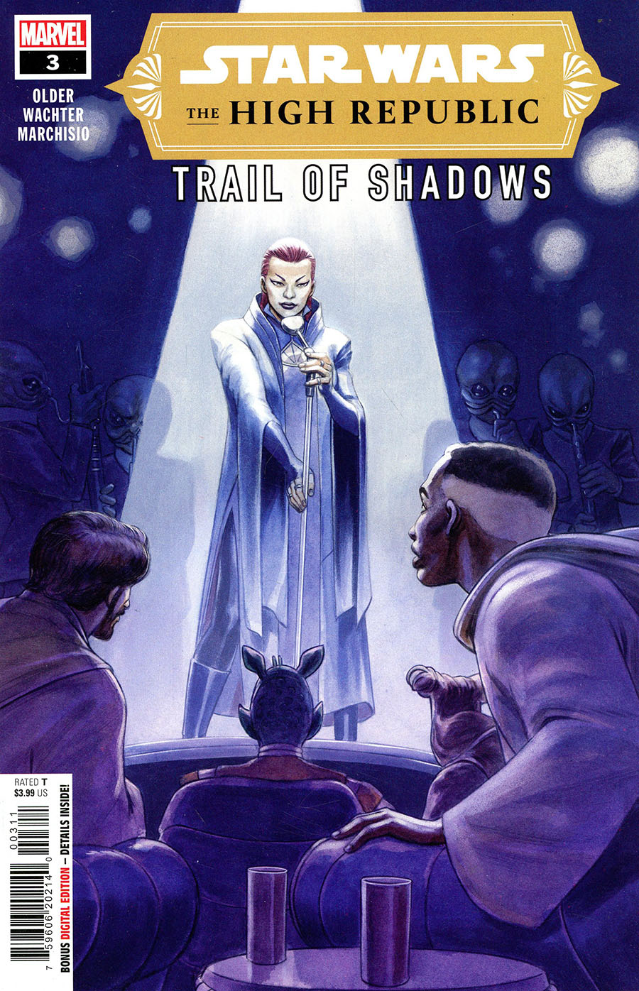 Star Wars The High Republic Trail Of Shadows #3 Cover A Regular David Lopez Cover