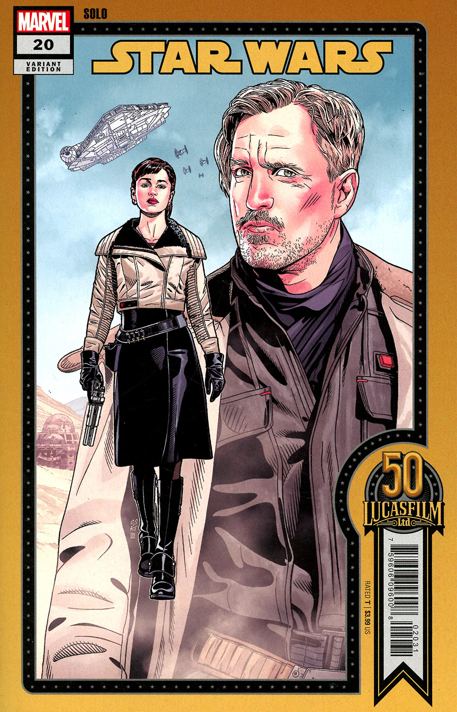 Star Wars Vol 5 #20 Cover B Variant Chris Sprouse Lucasfilm 50th Anniversary Cover