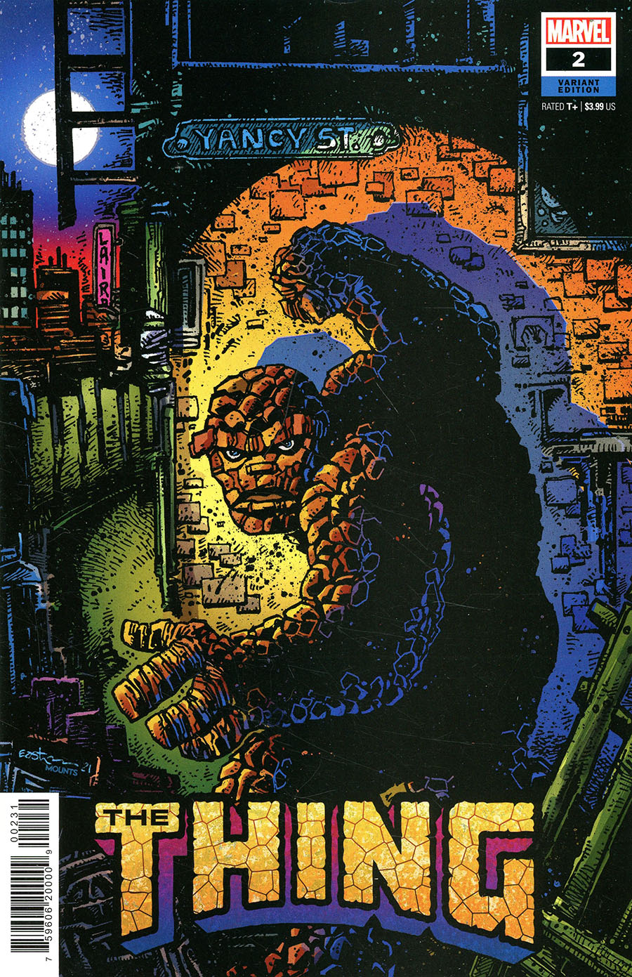 Thing Vol 3 #2 Cover C Variant Kevin Eastman Cover