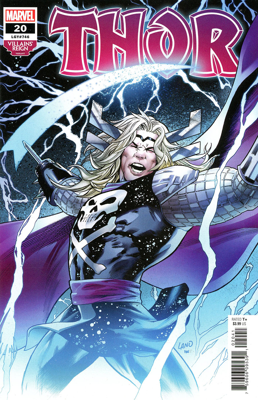 Thor Vol 6 #20 Cover B Variant Greg Land Villains Reign Cover (Limit 1 Per Customer)