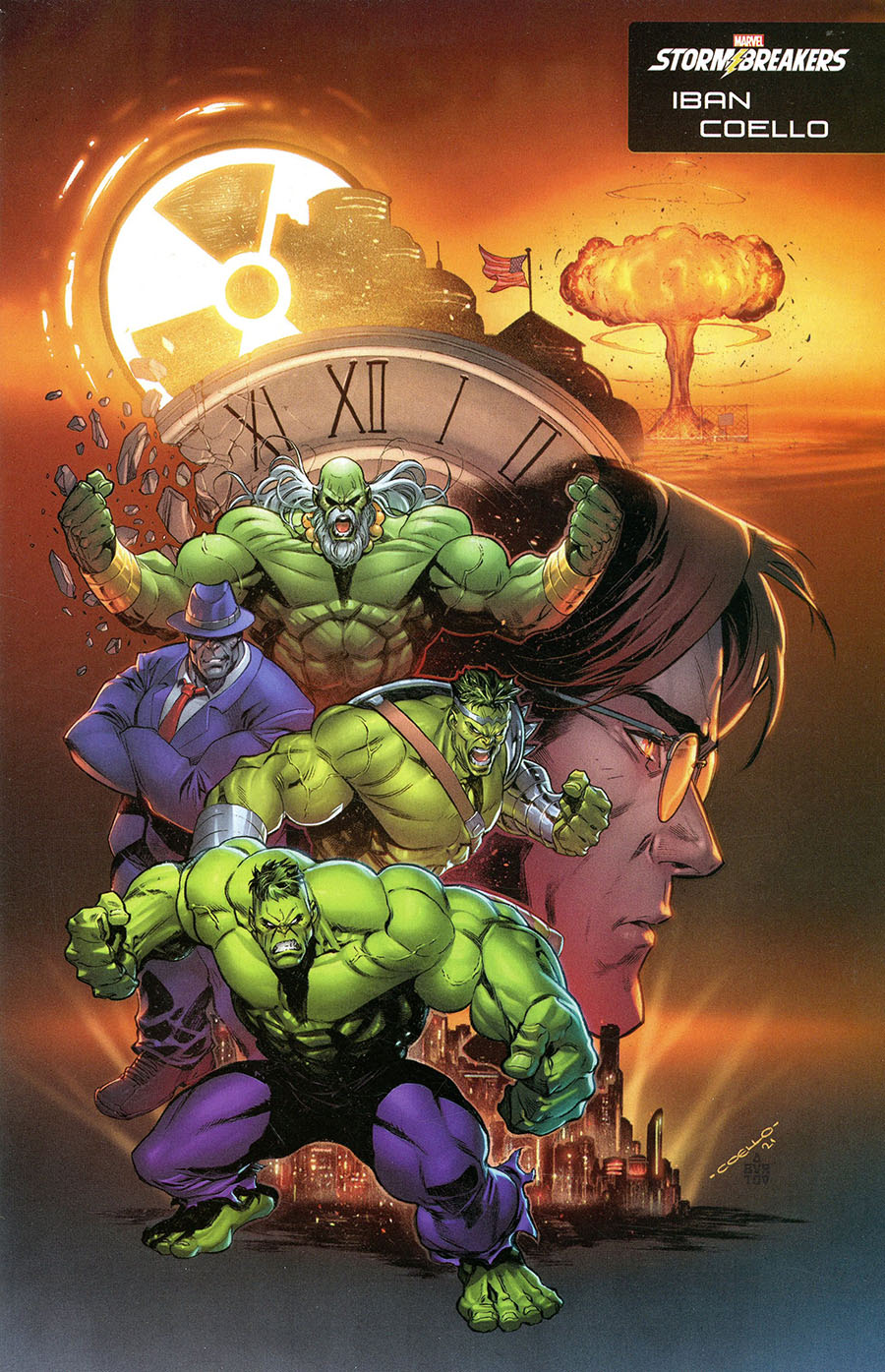 Timeless #1 (One Shot) Cover B Variant Iban Coello Stormbreakers Cover