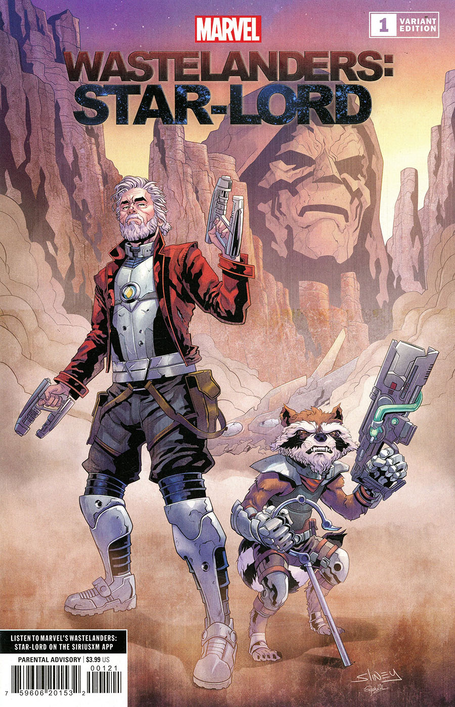 Wastelanders Star-Lord #1 (One Shot) Cover B Variant Will Sliney Podcast Cover