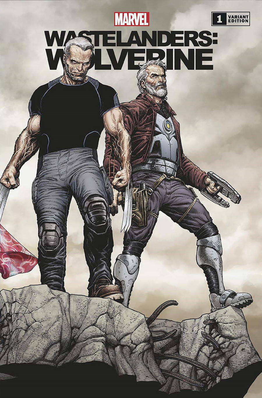 Wastelanders Wolverine #1 (One Shot) Cover B Variant Steve McNiven Podcast Connecting Cover
