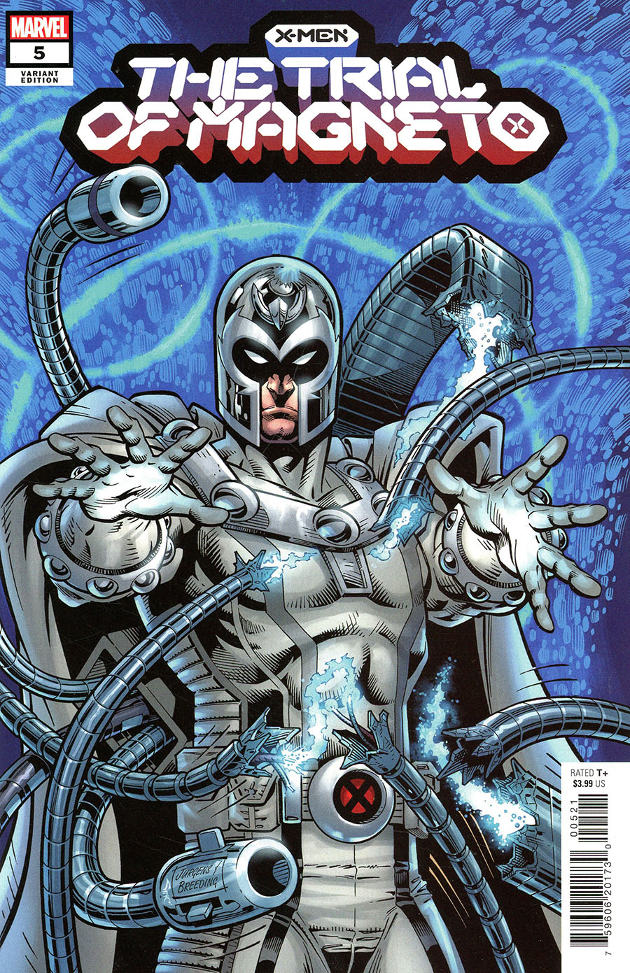 X-Men Trial Of Magneto #5 Cover B Variant Dan Jurgens Cover