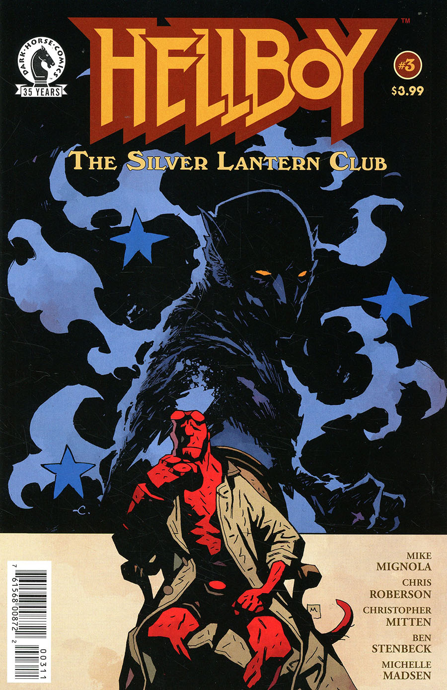 Hellboy Silver Lantern Club #3