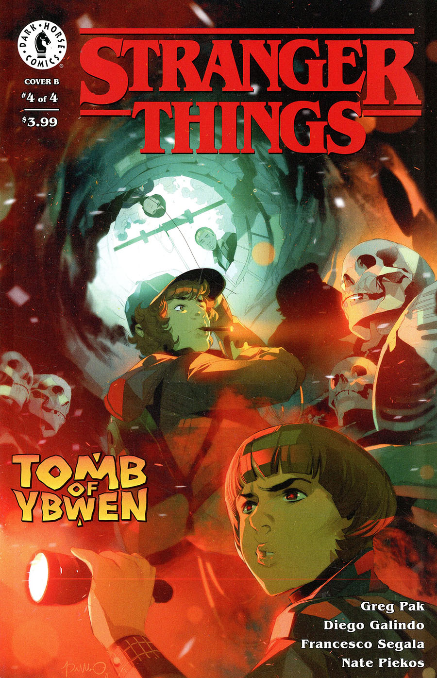 Stranger Things Tomb Of Ybwen #4 Cover B Variant Simone Di Meo Cover